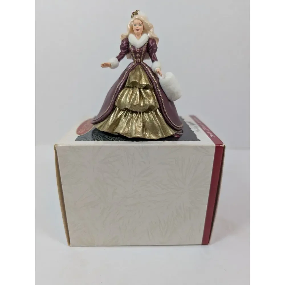Barbie Hallmark Keepsake Ornament Holiday Collector's 1996 #4 Mattel Vtg MIB